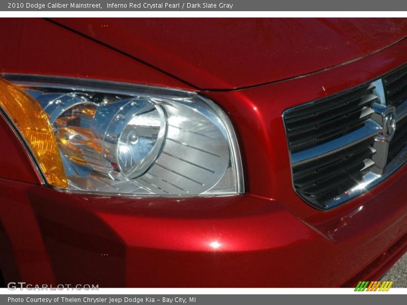 Inferno Red Crystal Pearl / Dark Slate Gray 2010 Dodge Caliber Mainstreet