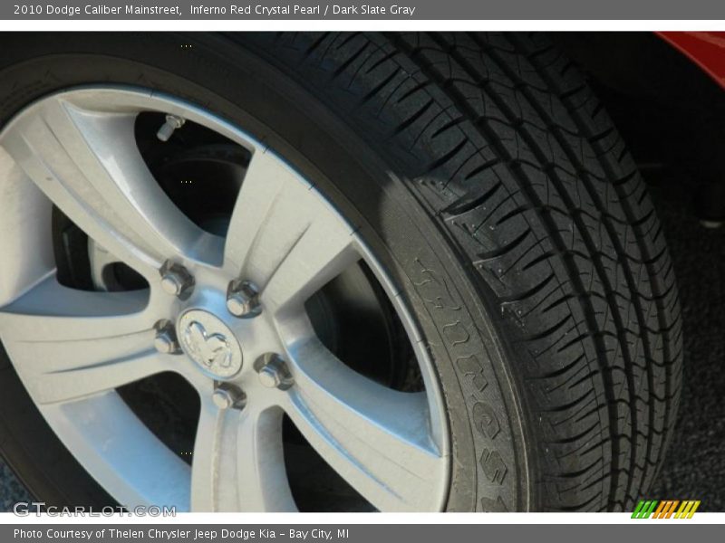 Inferno Red Crystal Pearl / Dark Slate Gray 2010 Dodge Caliber Mainstreet