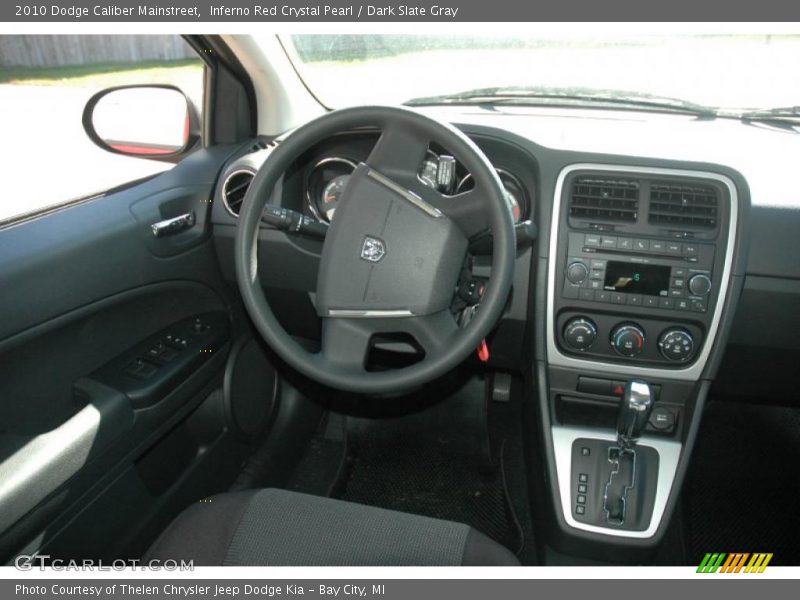Inferno Red Crystal Pearl / Dark Slate Gray 2010 Dodge Caliber Mainstreet