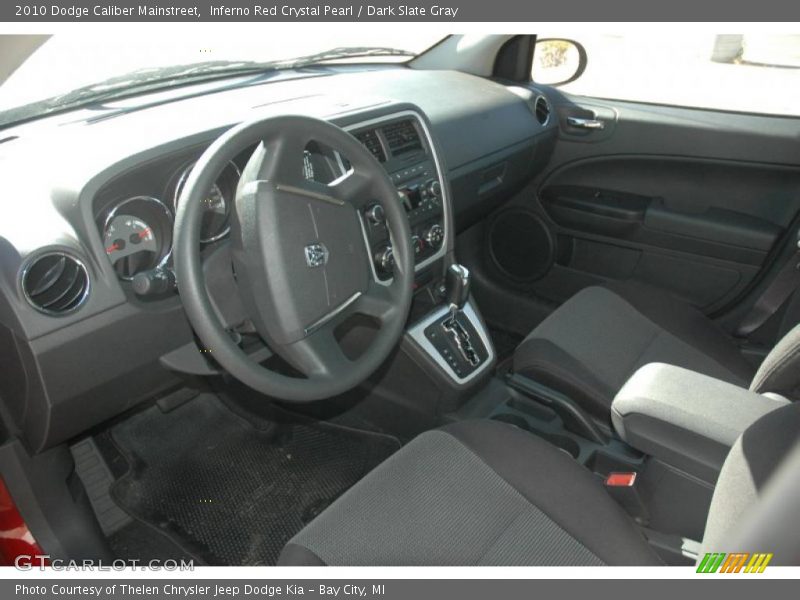 Inferno Red Crystal Pearl / Dark Slate Gray 2010 Dodge Caliber Mainstreet