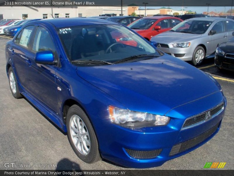 Front 3/4 View of 2011 Lancer ES