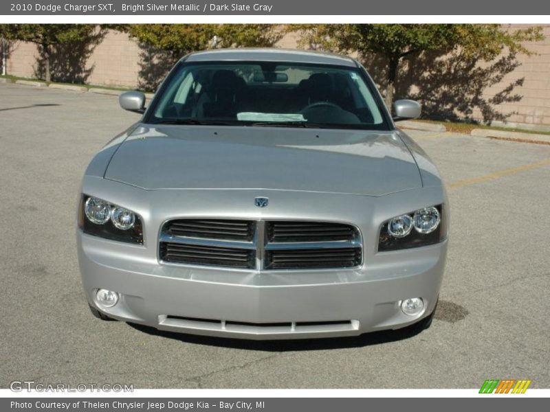 Bright Silver Metallic / Dark Slate Gray 2010 Dodge Charger SXT