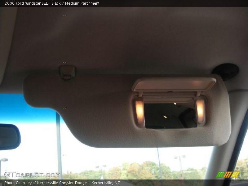 Black / Medium Parchment 2000 Ford Windstar SEL