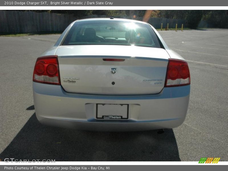 Bright Silver Metallic / Dark Slate Gray 2010 Dodge Charger SXT