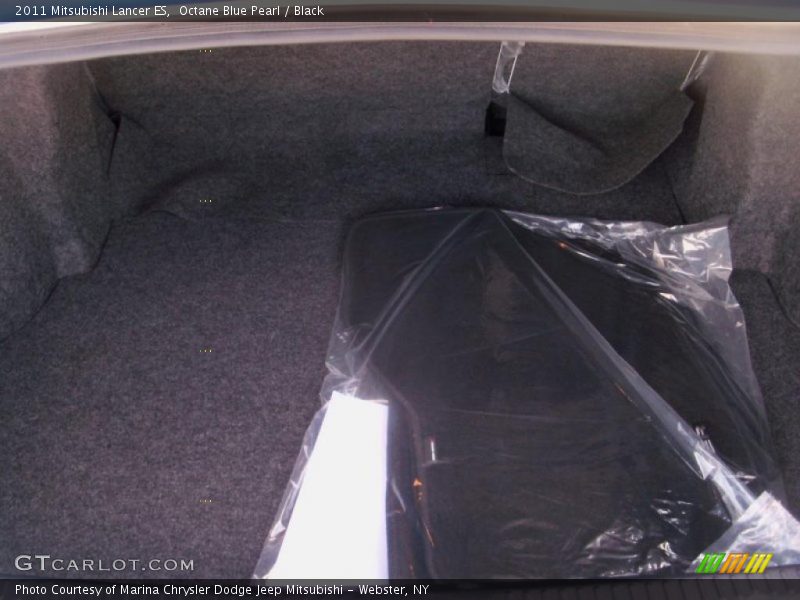 Octane Blue Pearl / Black 2011 Mitsubishi Lancer ES
