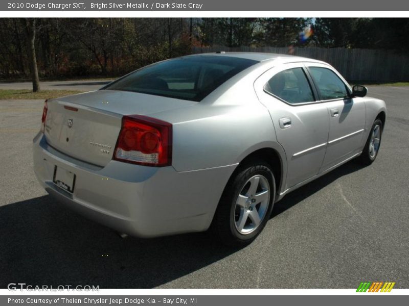 Bright Silver Metallic / Dark Slate Gray 2010 Dodge Charger SXT