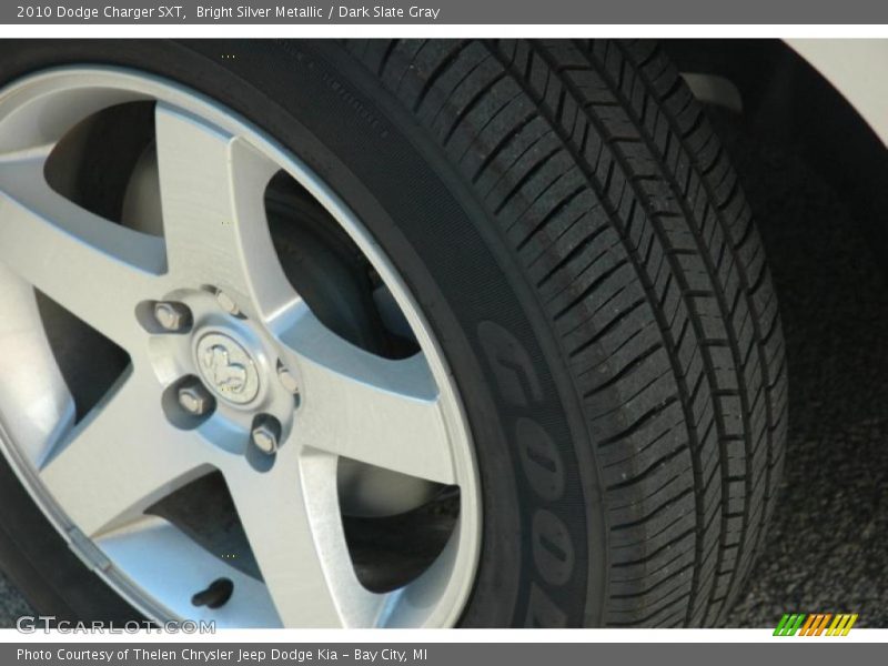 Bright Silver Metallic / Dark Slate Gray 2010 Dodge Charger SXT