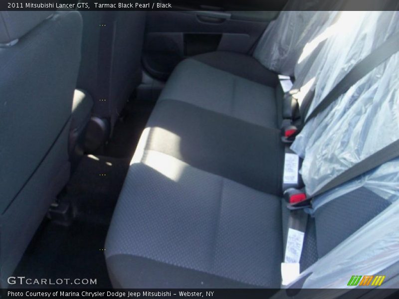 Tarmac Black Pearl / Black 2011 Mitsubishi Lancer GTS