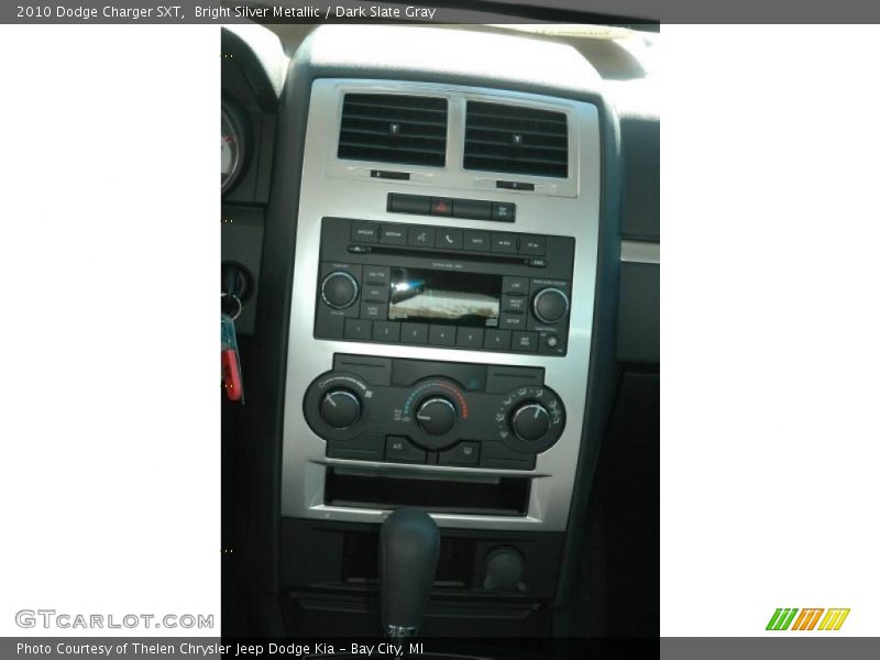 Bright Silver Metallic / Dark Slate Gray 2010 Dodge Charger SXT