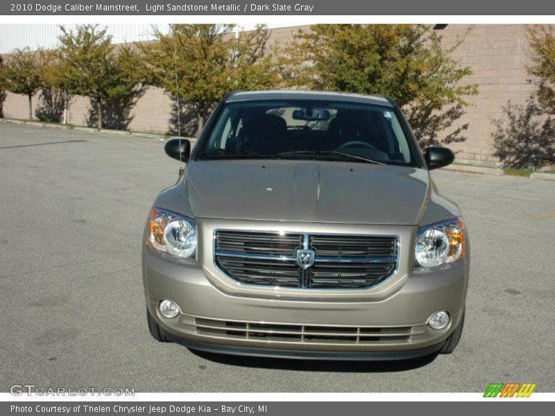 Light Sandstone Metallic / Dark Slate Gray 2010 Dodge Caliber Mainstreet