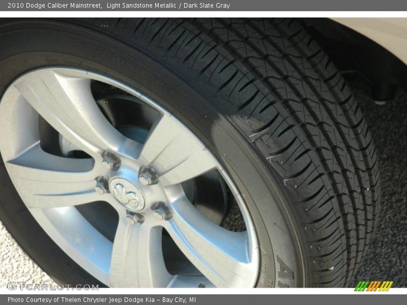 Light Sandstone Metallic / Dark Slate Gray 2010 Dodge Caliber Mainstreet