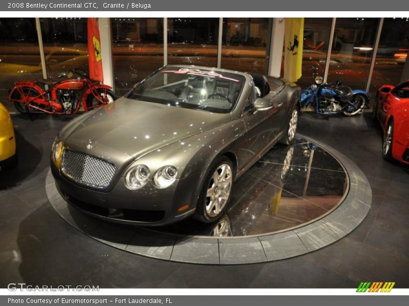 Granite / Beluga 2008 Bentley Continental GTC