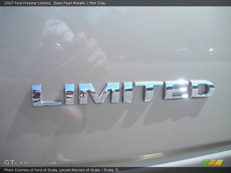Dune Pearl Metallic / Flint Gray 2007 Ford Freestar Limited
