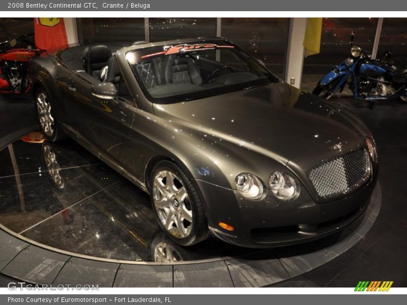 Granite / Beluga 2008 Bentley Continental GTC