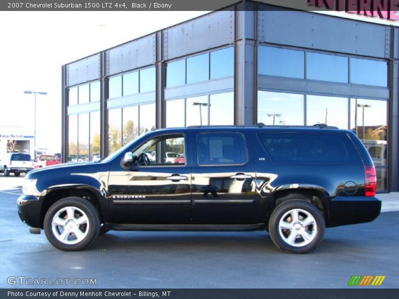 Black / Ebony 2007 Chevrolet Suburban 1500 LTZ 4x4