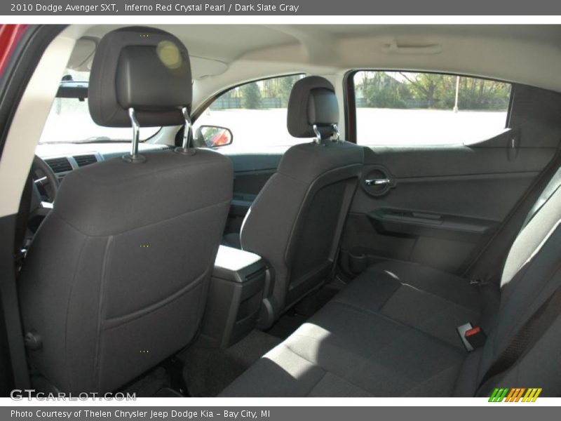 Inferno Red Crystal Pearl / Dark Slate Gray 2010 Dodge Avenger SXT