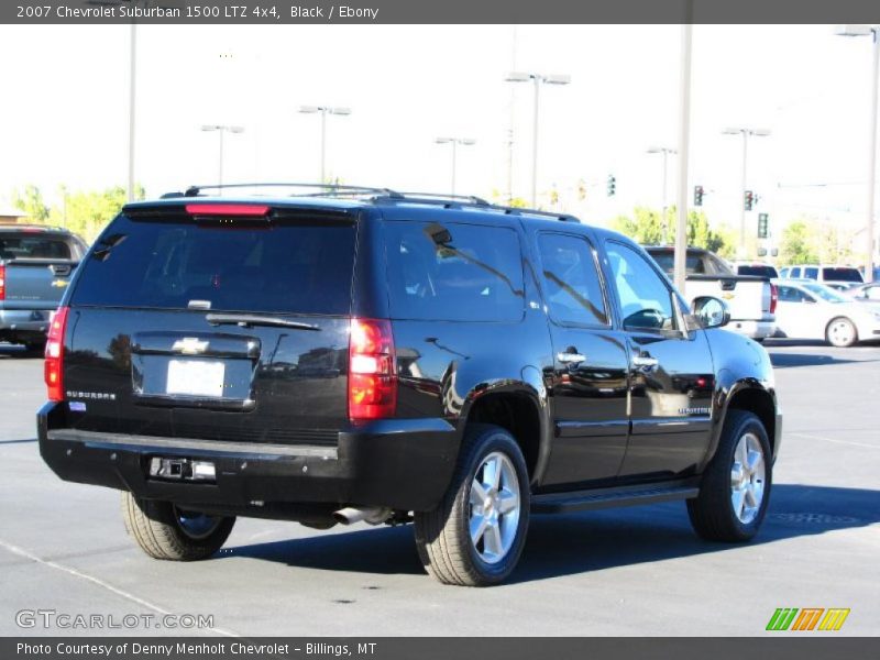 Black / Ebony 2007 Chevrolet Suburban 1500 LTZ 4x4