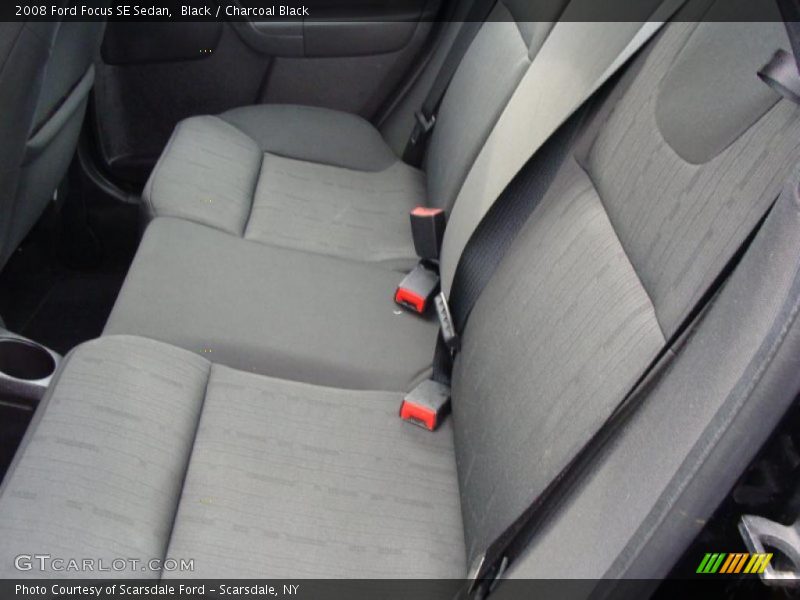 Black / Charcoal Black 2008 Ford Focus SE Sedan
