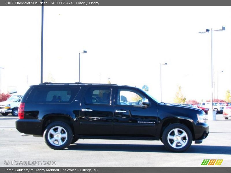 Black / Ebony 2007 Chevrolet Suburban 1500 LTZ 4x4