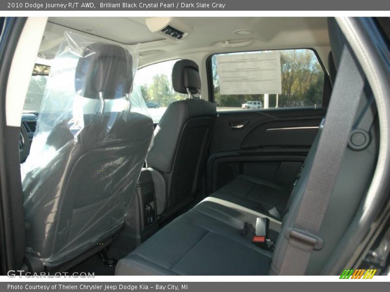 Brilliant Black Crystal Pearl / Dark Slate Gray 2010 Dodge Journey R/T AWD
