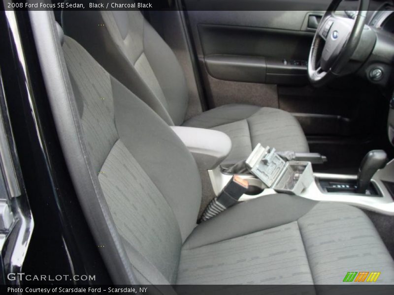 Black / Charcoal Black 2008 Ford Focus SE Sedan