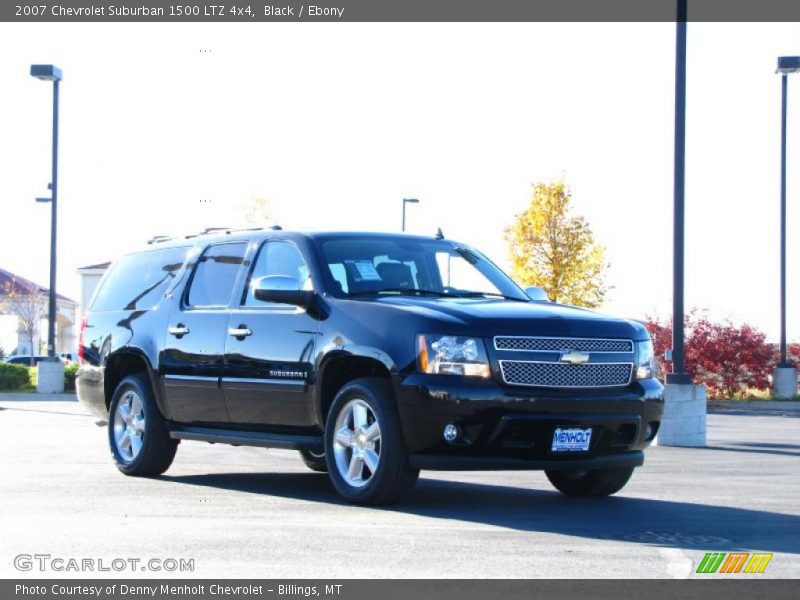 Black / Ebony 2007 Chevrolet Suburban 1500 LTZ 4x4