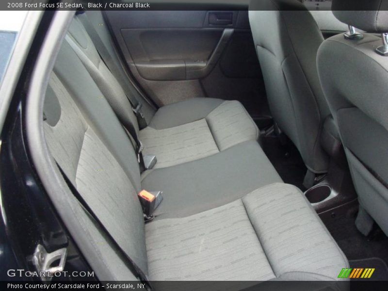 Black / Charcoal Black 2008 Ford Focus SE Sedan