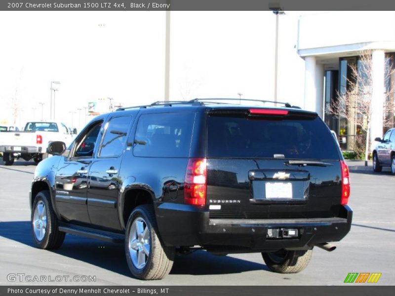 Black / Ebony 2007 Chevrolet Suburban 1500 LTZ 4x4