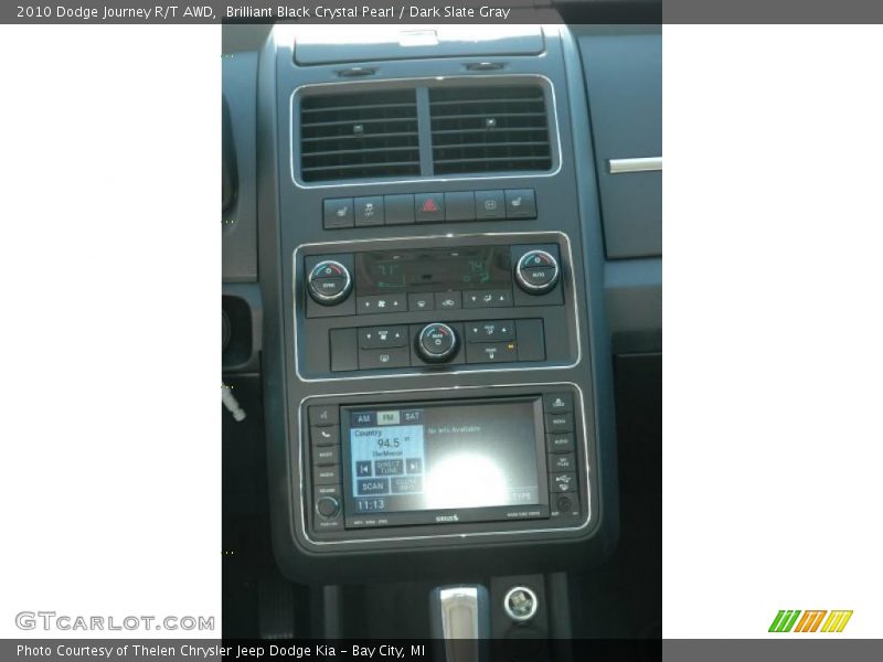 Controls of 2010 Journey R/T AWD
