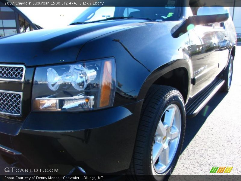 Black / Ebony 2007 Chevrolet Suburban 1500 LTZ 4x4