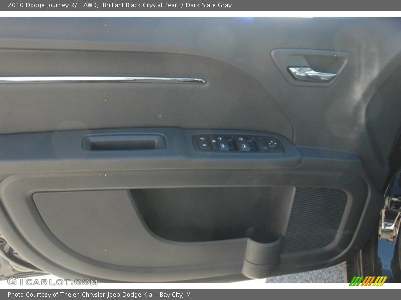 Brilliant Black Crystal Pearl / Dark Slate Gray 2010 Dodge Journey R/T AWD