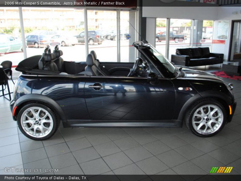 Astro Black Metallic / Panther Black 2006 Mini Cooper S Convertible