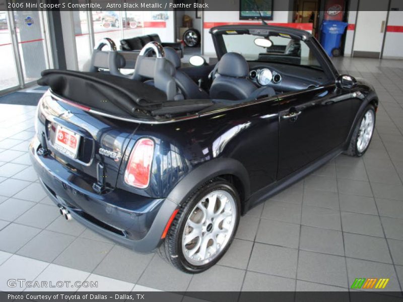 Astro Black Metallic / Panther Black 2006 Mini Cooper S Convertible