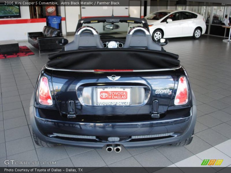 Astro Black Metallic / Panther Black 2006 Mini Cooper S Convertible