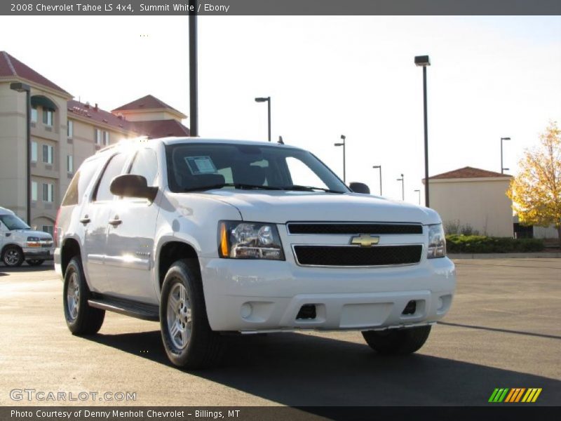 Summit White / Ebony 2008 Chevrolet Tahoe LS 4x4