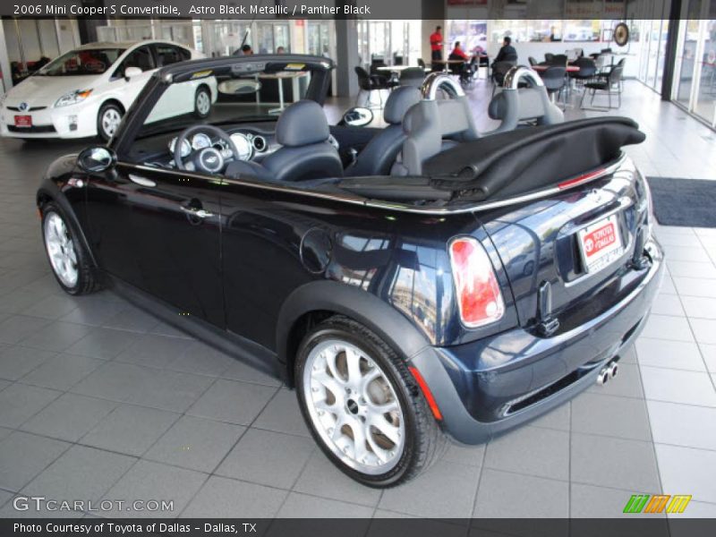 Astro Black Metallic / Panther Black 2006 Mini Cooper S Convertible