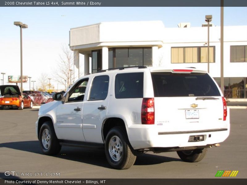 Summit White / Ebony 2008 Chevrolet Tahoe LS 4x4