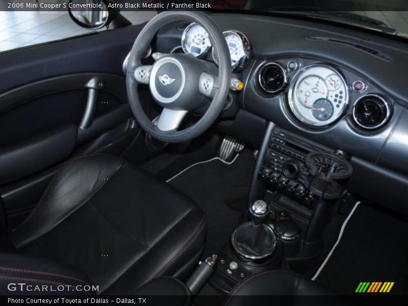 Astro Black Metallic / Panther Black 2006 Mini Cooper S Convertible
