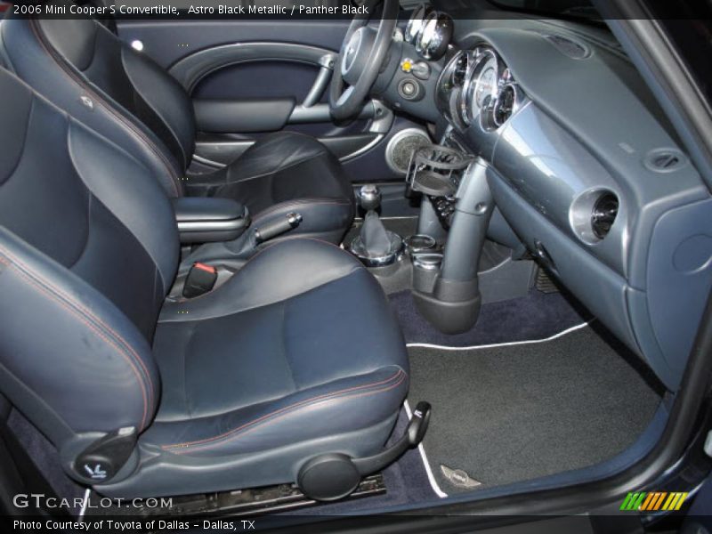 Astro Black Metallic / Panther Black 2006 Mini Cooper S Convertible