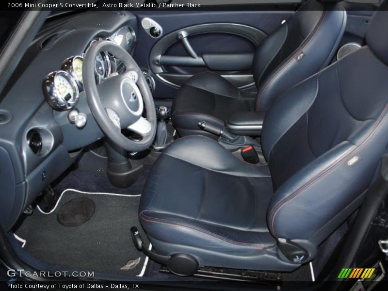 Astro Black Metallic / Panther Black 2006 Mini Cooper S Convertible