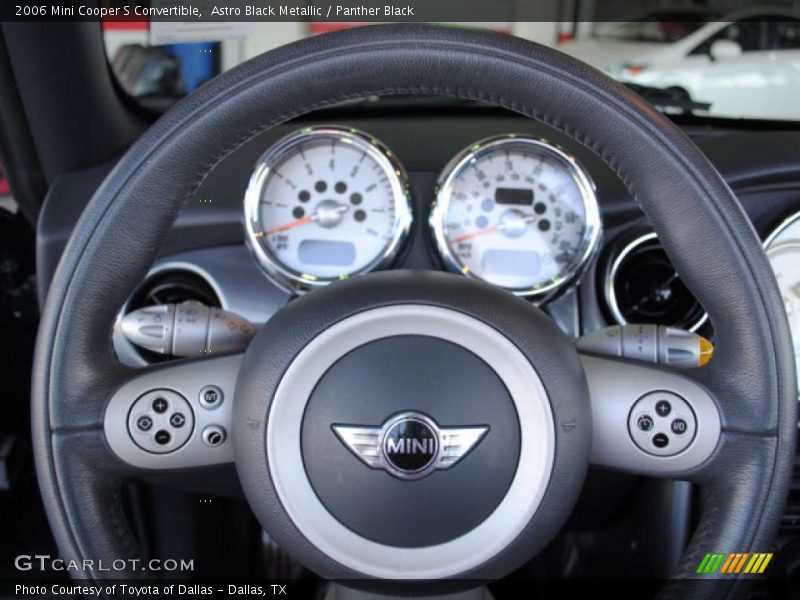 Astro Black Metallic / Panther Black 2006 Mini Cooper S Convertible