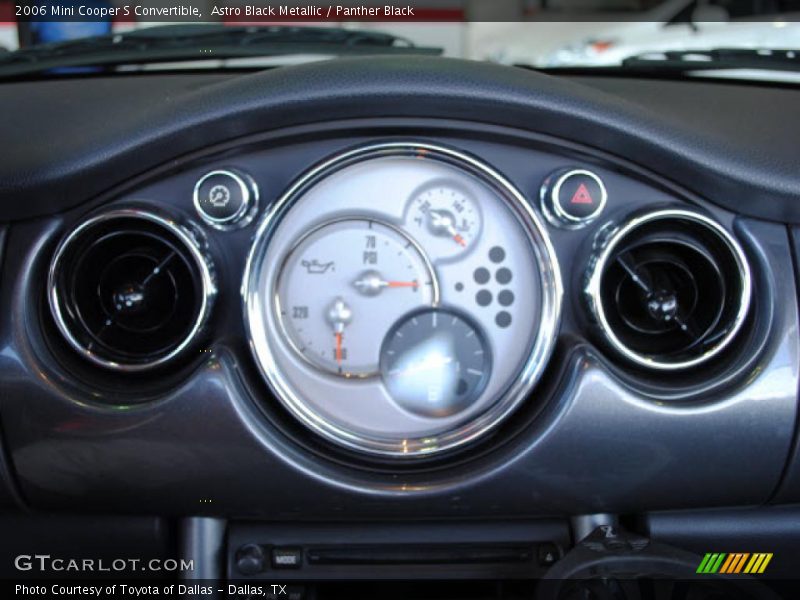 Astro Black Metallic / Panther Black 2006 Mini Cooper S Convertible