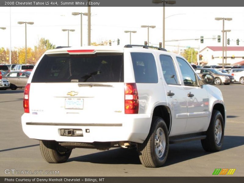 Summit White / Ebony 2008 Chevrolet Tahoe LS 4x4