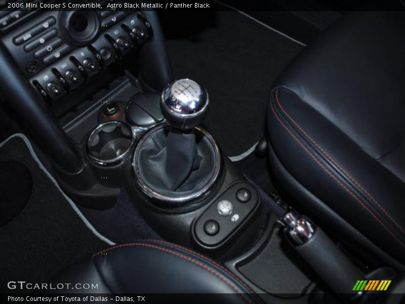Astro Black Metallic / Panther Black 2006 Mini Cooper S Convertible