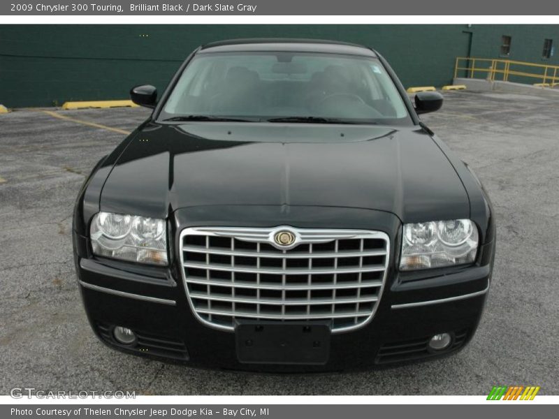 Brilliant Black / Dark Slate Gray 2009 Chrysler 300 Touring