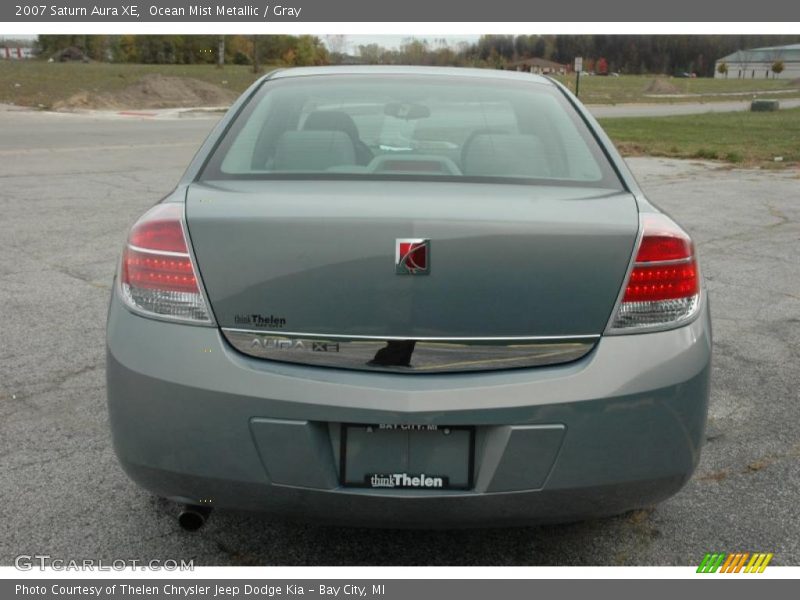 Ocean Mist Metallic / Gray 2007 Saturn Aura XE