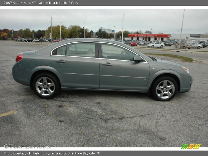 Ocean Mist Metallic / Gray 2007 Saturn Aura XE