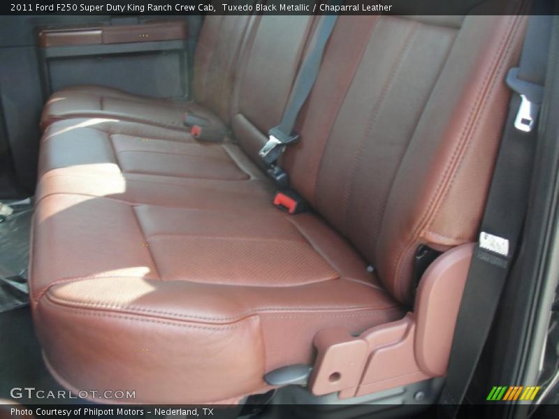  2011 F250 Super Duty King Ranch Crew Cab Chaparral Leather Interior