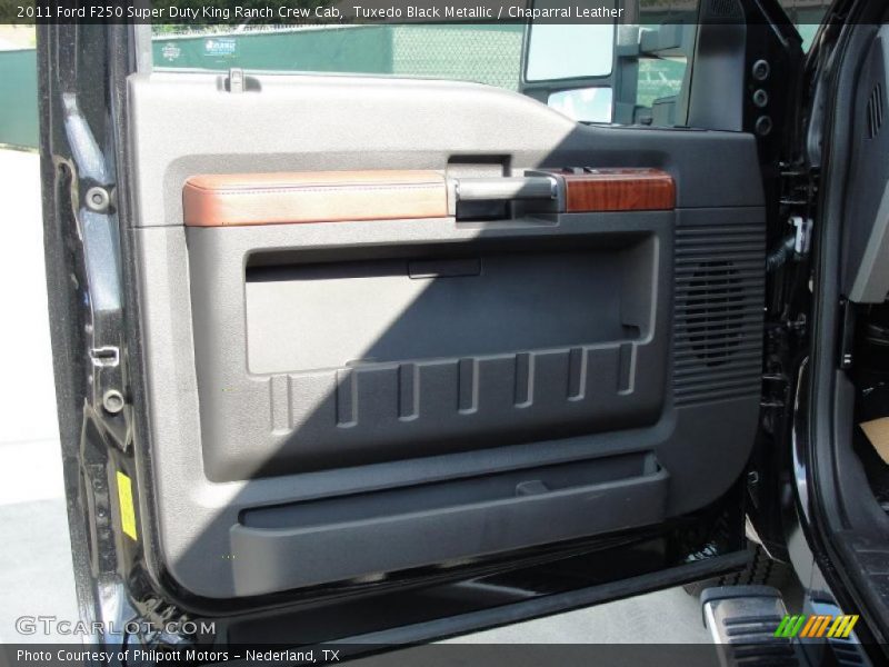  2011 F250 Super Duty King Ranch Crew Cab Chaparral Leather Interior