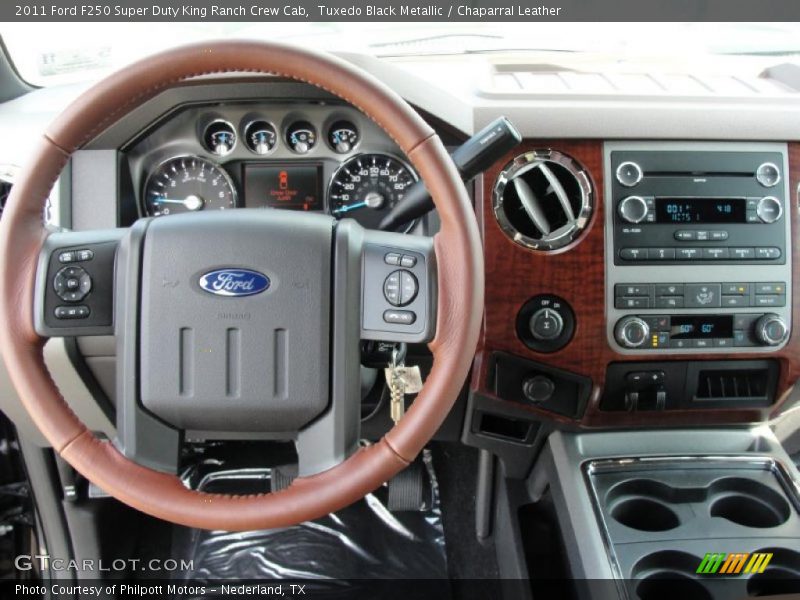 Dashboard of 2011 F250 Super Duty King Ranch Crew Cab